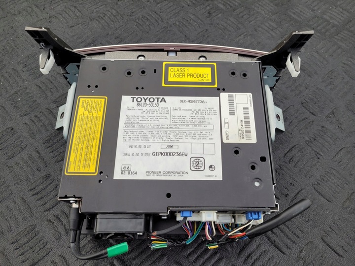 фото №3, Радио cd модель levinson 86120-50l50 lexus ls 600 ls600 h ls460