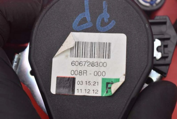 фото №7, Pas безпеки праве перед 4l1857706 audi q7 4l рестайлінг 08-15