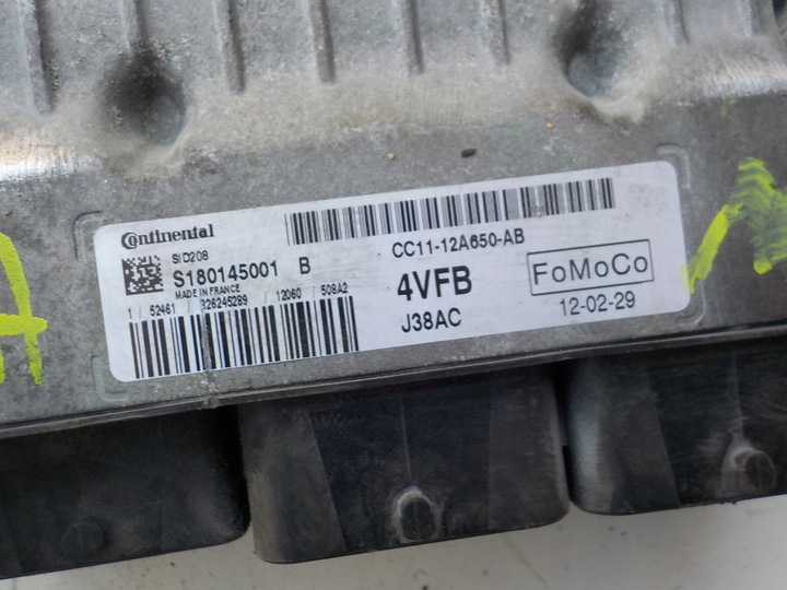 фото №12, Ford transit mk7 2.2 tdci комп'ютер двигуна cc11-12a650-ab