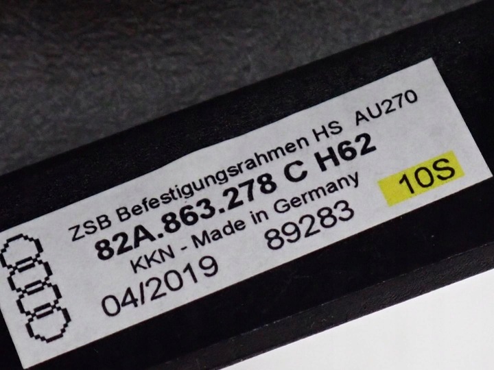 фото №14, Тунель підлокітник ручка чохол коробки передач європа audi a1 ii 82a gb 19r