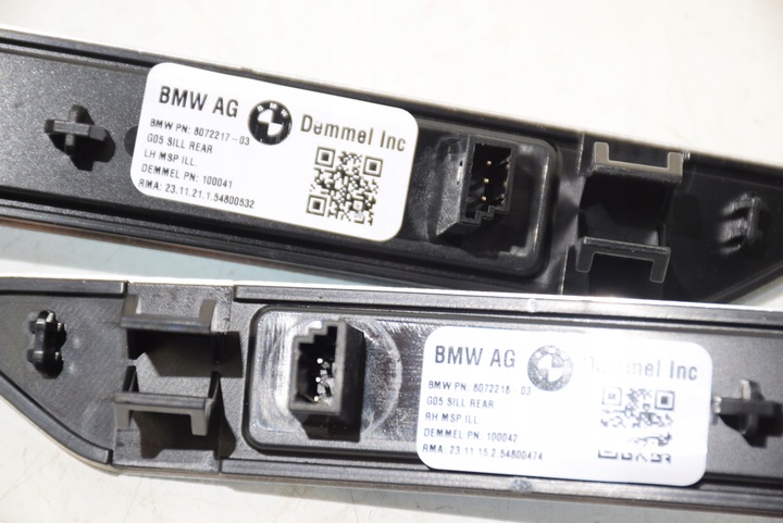 фото №15, Bmw x5 g05 x5m f95 планка накладка порога м-пакет підсвічуваний led комплект