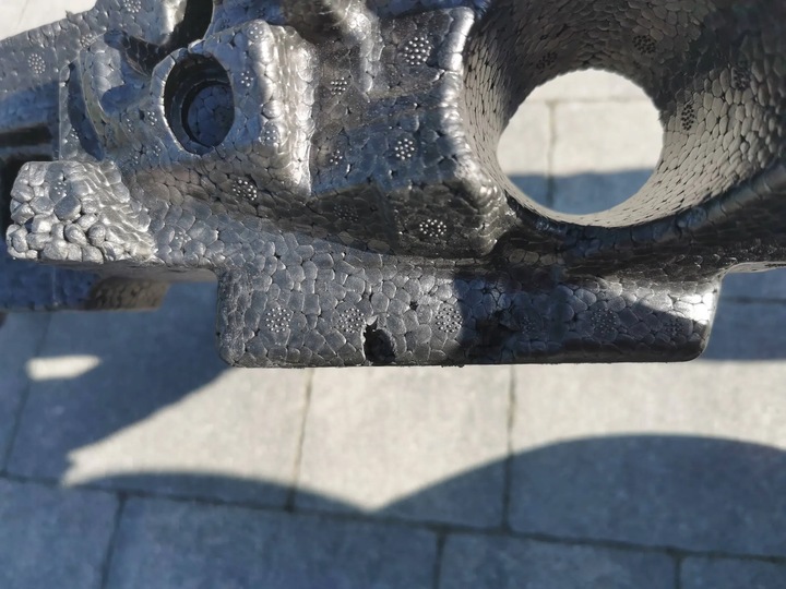 фото №8, Абсорбер, пена бампера передней mercedes gt amg w-192 2.261