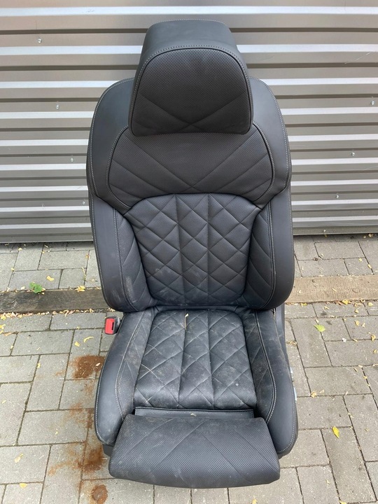 фото №9, Bmw x5 g05 сиденье левый перед сиденье кожа 23r.