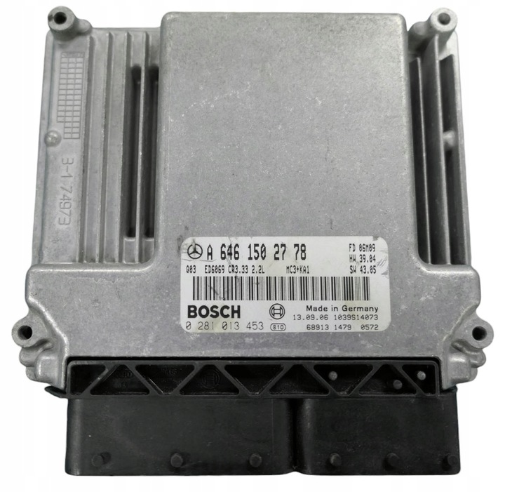 фото №1, Блок керування mercedes vito 2.2cdi a6461502778 0281013453 + програмування