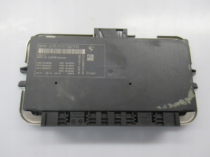 фото №1, Bmw f10 f11 блок управления света 9247062