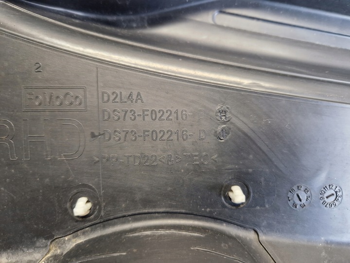 фото №9, Ford mondeo mk5 панель под лобовым стеклом верхний ds73-f02216-bh