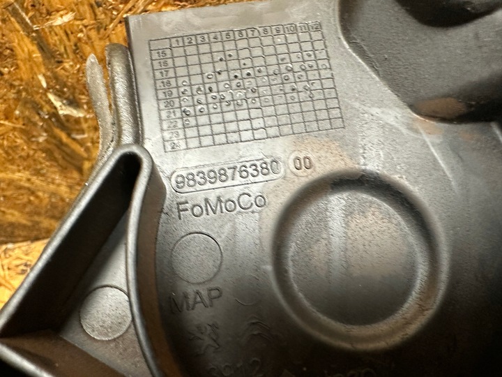 фото №5, Защита распределительный вал peugeot citroen ford opel 1.5 синий hdi 9839876380