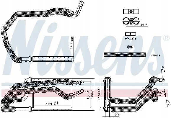фото №8, Отопитель 707222 nissens land rover discovery