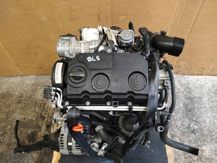 фото №9, Двигатель комплектный vw golf v skoda seat audi 1.9 tdi bls
