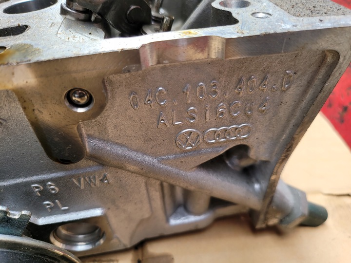 фото №5, Skoda vw 1.0 tsi mpi головка 04c103404d chy