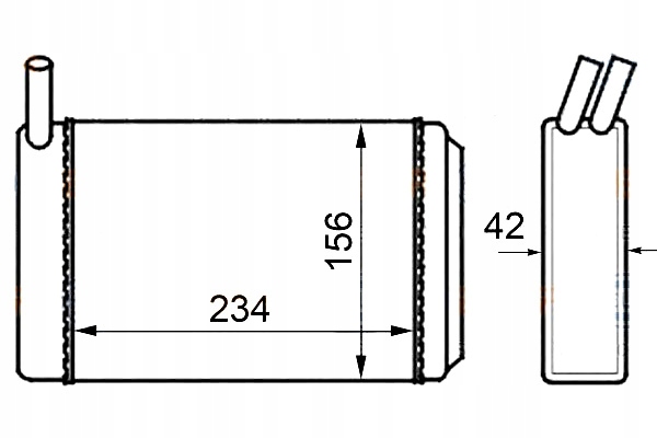фото №1, Hella отопитель audi 80 1.3 80. 82. b1