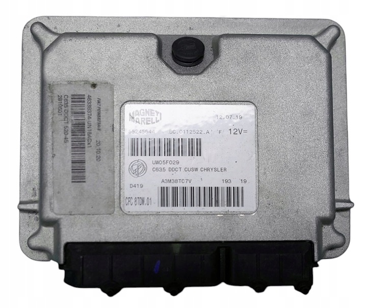 фото №1, Блок управления двигателя alfa romeo mito 1.4 55245644 cfc 8tdw.01 + программирование