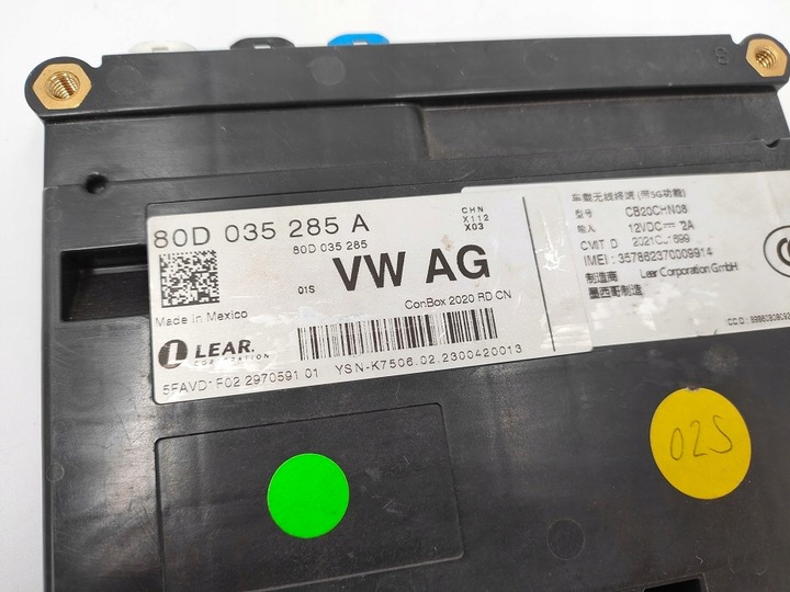 фото №2, Модуль допомоги sos 80d035285a vw passat b8 arteon