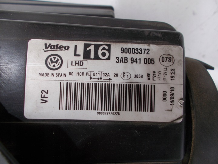 фото №15, Vw passat b7 3a 10-14 лампа ліва przwdnia h7 org !!! eu !!!