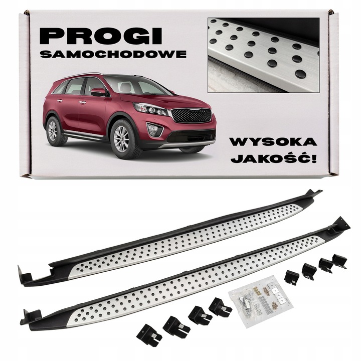 фото №1, Kia sorento 2015-2020 градуси бічні пороги автомобільні