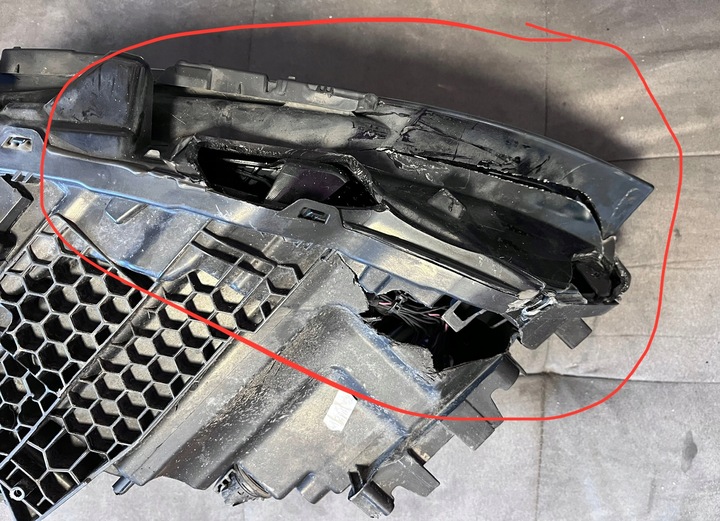 фото №11, Лампа led права праві фара vw passat b8 рестайлінг 2022- 3g1941082p matrix