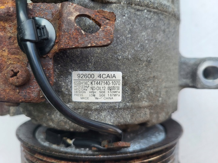 фото №5, Компрессор компрессор кондиционера x-trail t32 qashqai j11 scenic iii 1.6 dci