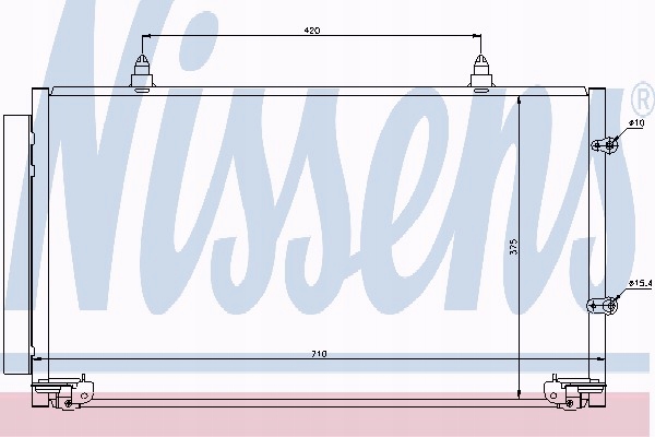 фото №11, Nissens радиаторов кондиционера з осушитель toyot