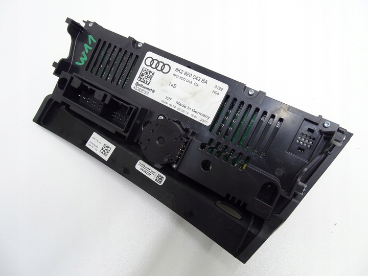 фото №9, Панель кондиціонера 8k2820043ba audi a4 b8 рестайлінг a5 8t