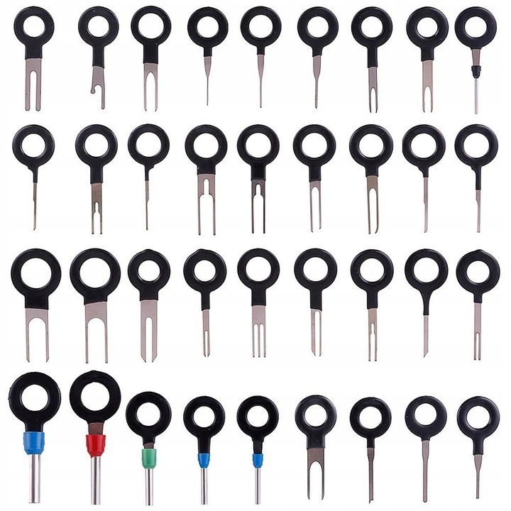 фото №5, Wyjmaki демонтаж контактів колодок sam. великий kpl 36szt+2!