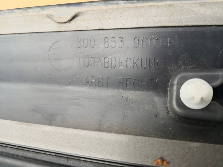 фото №10, Audi q3 8u0 планка na двері правий перед гарні