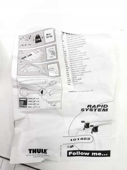 фото №15, Багажник даховий thule ford ka 3d hb 09- oem номер 1580900