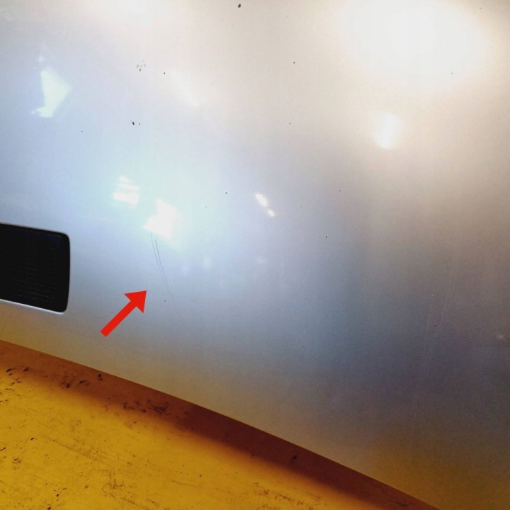 фото №8, Капот крышка двигателя opel vivaro рестайлинг lak. 1f05 nr570