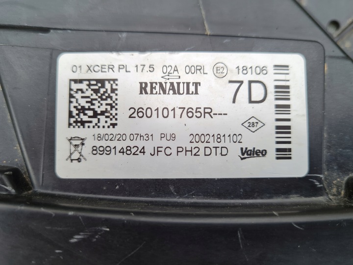 фото №15, Renault espace 5 v рестайлінг повний led matrix комплектні 260601628r 260101765r