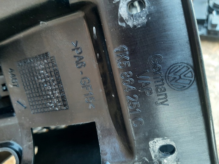 фото №5, Подлокотник vw golf 6 белая nić