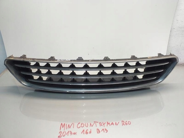 фото №1, Решётка радиатора решётка mini cooper countryman r60 9801581