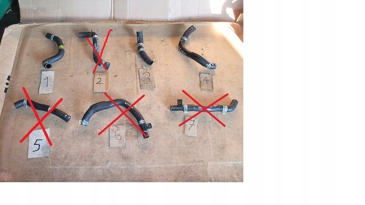 фото №1, Sportage iv tucson ii 1.7crdi шланг води радіатор