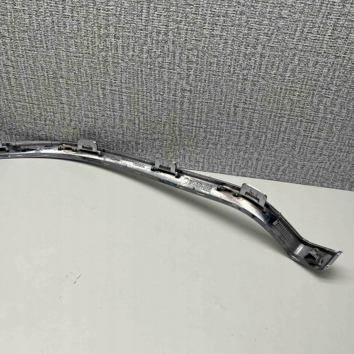 фото №11, Toyota yaris iii 14-17 молдинг хром бампера правая правое перед 53123-0d060
