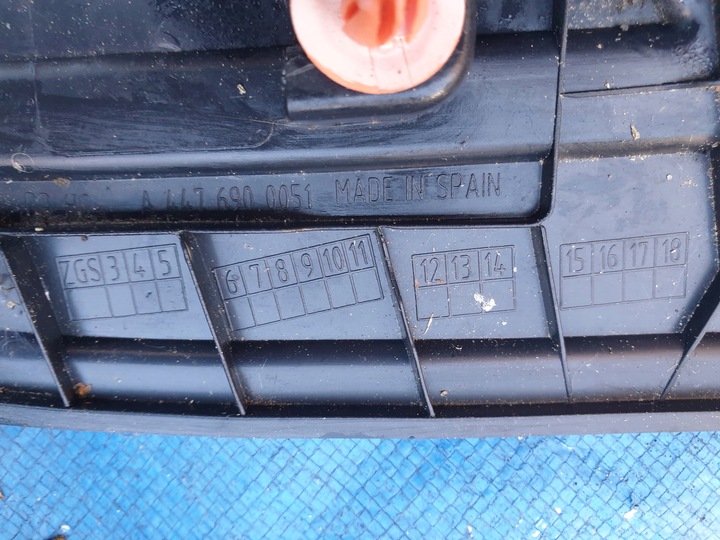 фото №5, Mercedes vito v-klasa w447 447 градус задня кришка