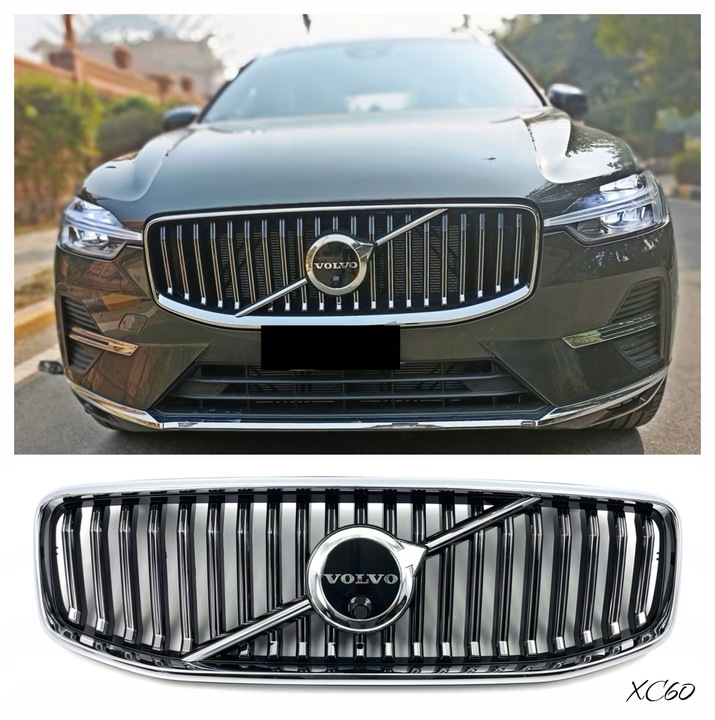 фото №1, Решётка радиатора решётка volvo xc60 ii рестайлинг 2022+ надпись камера радар