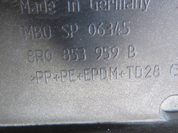 фото №16, Audi q5 8r молдинг двері ліві перед 8r0853959b -remo