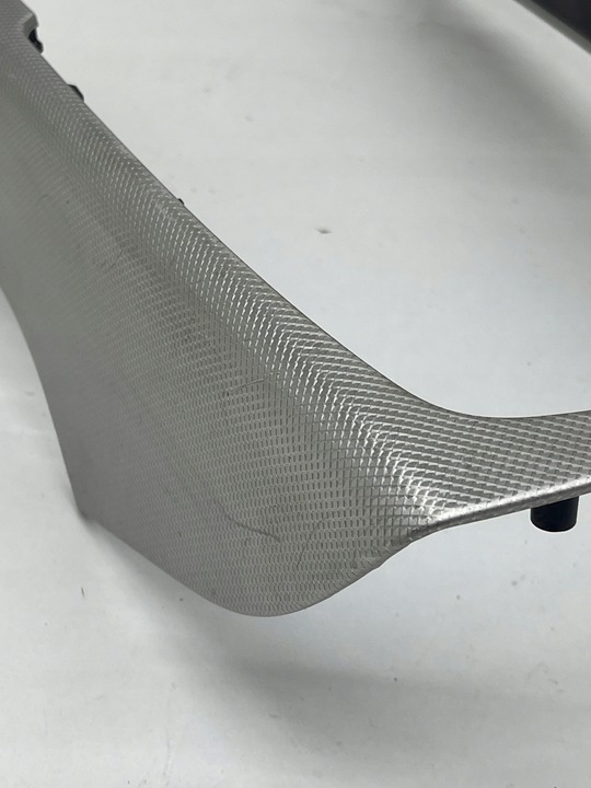 фото №5, Audi a6 c7 планка декоративная dekor туннеля среднего шлифованный алюминий