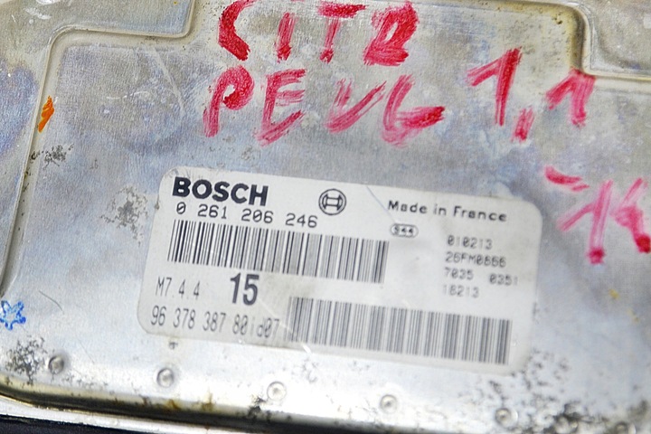 фото №13, Citroen peugot 1,1 компьютер блок управления 9637838780