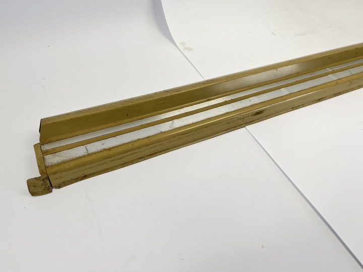 фото №7, Планка пороговая накладка порога mercedes w124 купе ce правый левый кремовый