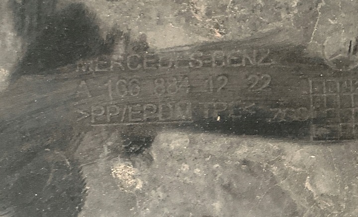 фото №9, Mercedes gle ml w166 подкрылок передние правые комплект a1668841222 a1668802905