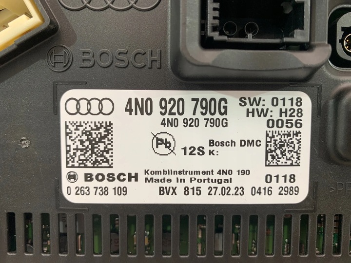 фото №5, Audi a8 d5 рестайлінг спідометр  прилади ідеальні legalne 4n0920790g