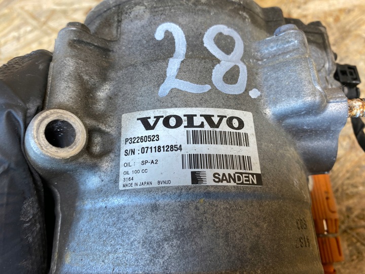 фото №9, Компресор компресор насос кондиціонера volvo xc60 ii xc90 ii 2.0h 32260523