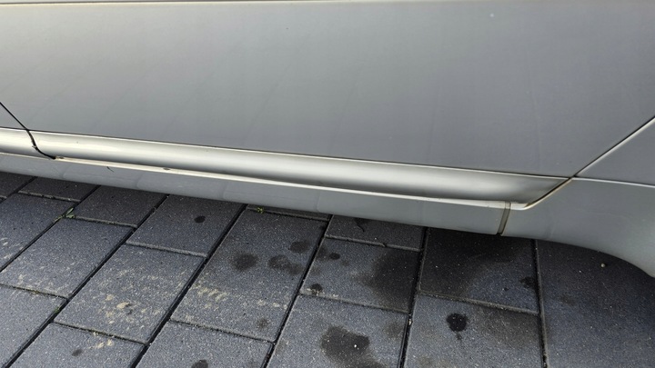 фото №1, Планка порога ліва накладка порогова audi a6 c5 97 -04 колір ly7w