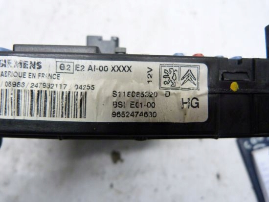 фото №4, Модуль bsi 9652474680 xsara picasso