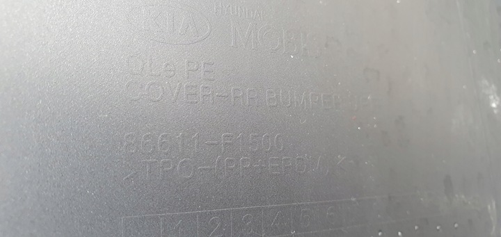 фото №14, Sportage iv рестайлинг 2018- бампер зад оригинал d049