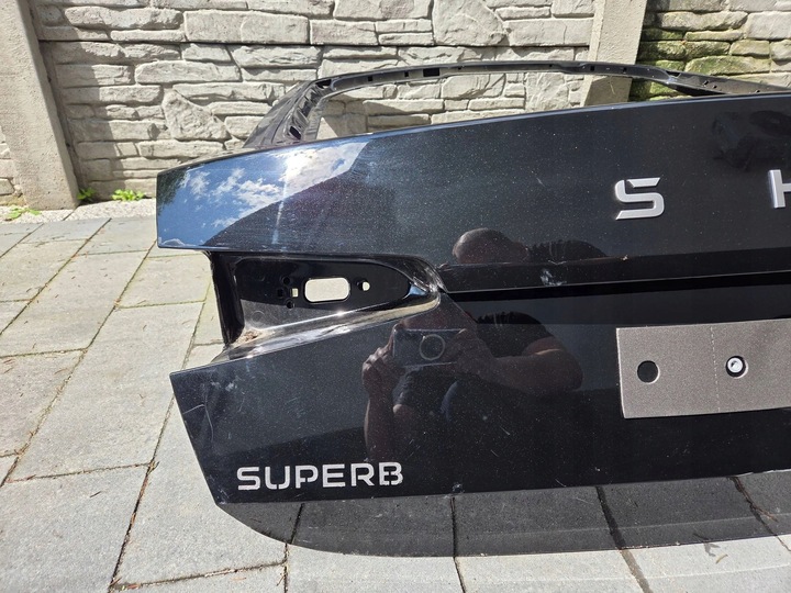 фото №10, Крышка багажника зад задняя skoda superb iii 3 рестайлинг sedan hb