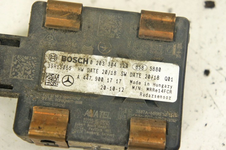 фото №5, Ry045 mercedes vito w447 модуль радар дистроник a4479001717 0203304124