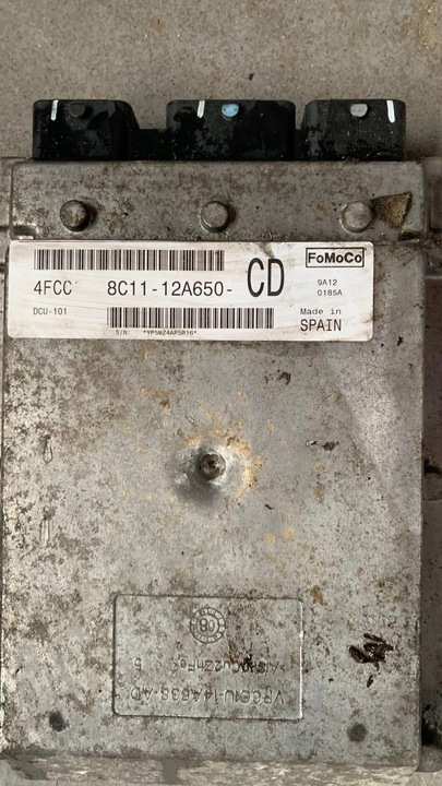 фото №1, Ford transit mk7 комп'ютер 8c11-12a650 cd