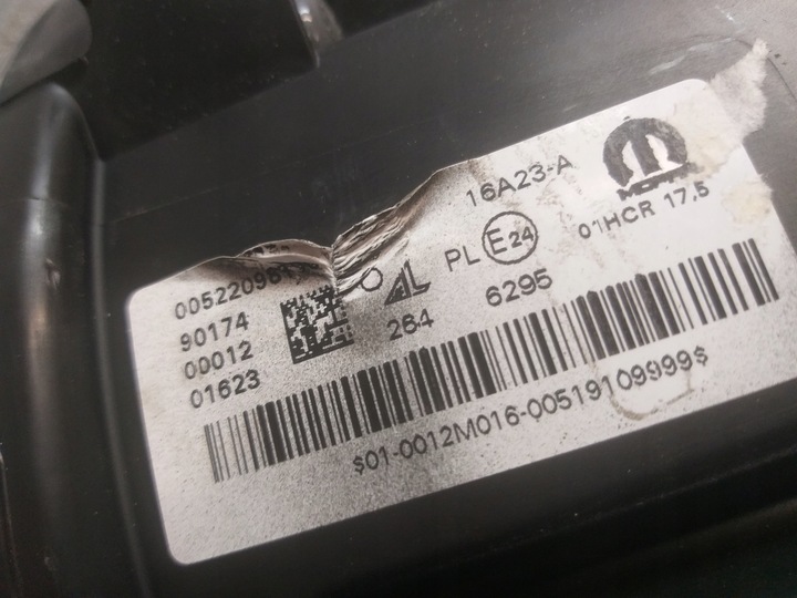 фото №9, Лампа перед ліва fiat 500x 500 x рестайлінг повний led