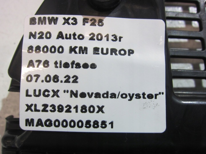 фото №11, Bmw f25 x3 панель під лобовим склом праве ліве захист 9184005