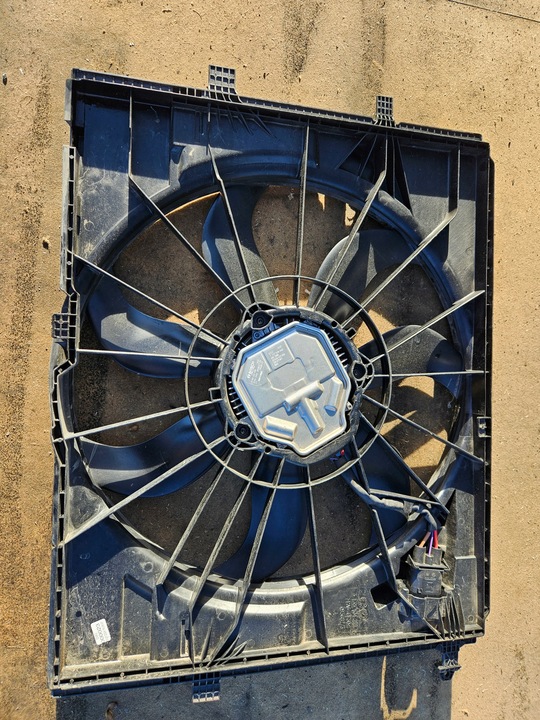 фото №5, Mercedes вентилятор радіатор